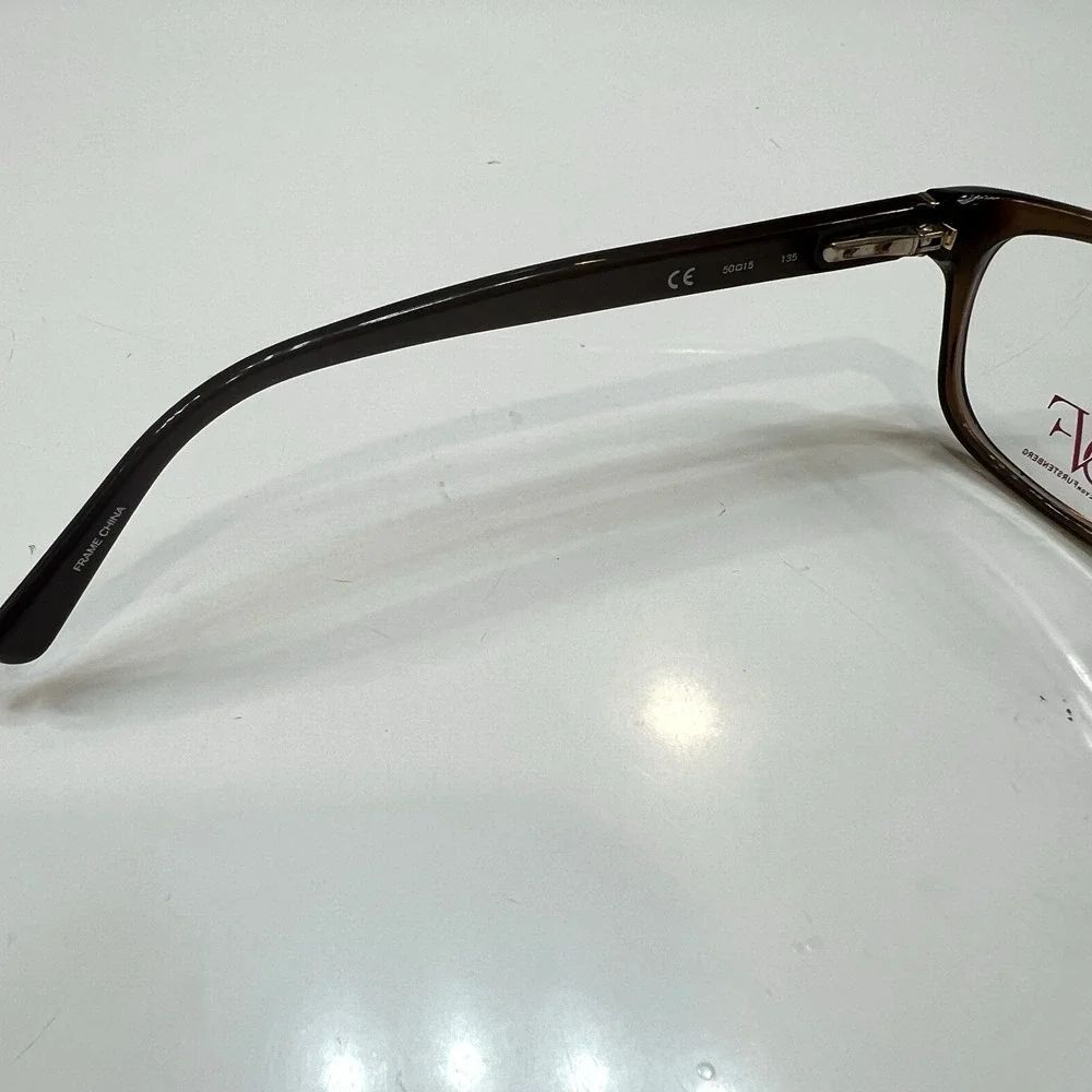 NEW Diane von Furstenberg 5054 201 Translucent Brown Eyeglasses Frames 50-15-135 - Picture 7 of 7